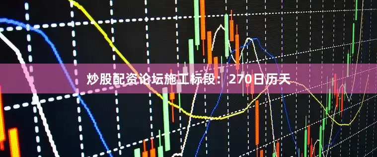炒股配资论坛施工标段：270日历天